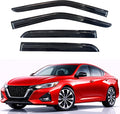 KPY Rain Guards Fit for 2019-2026 Nissan Altima, Out-Channel Window Visors Vent Wind Deflectors 4PC, Car Accessories for 19-26 Altima