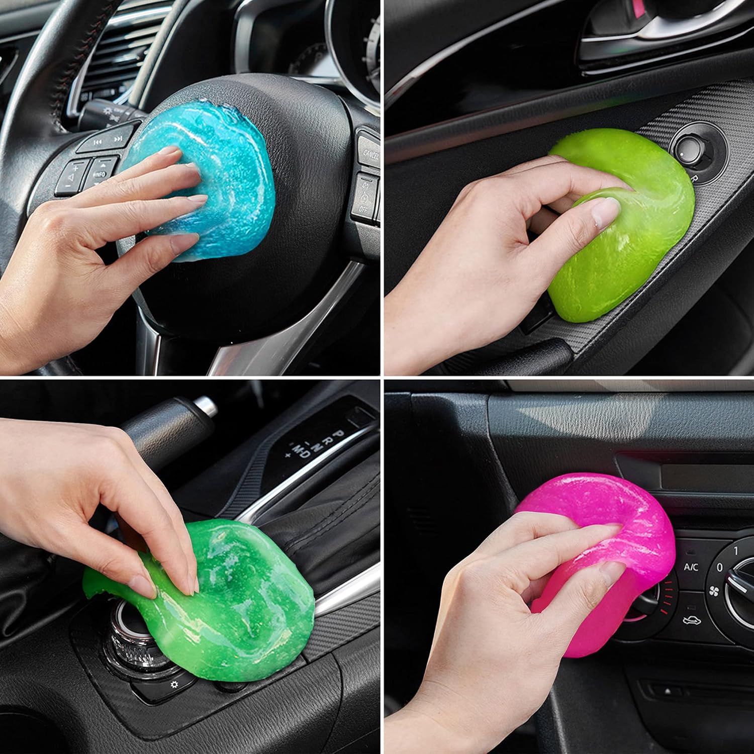 Interior Cleaning Gel (4-Pack) — Universal Detailing Kit