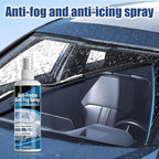 Windshield Anti Fog - 100ml Streak-Free Liquid Defogger | Portable Glass Cleaner for Instant Fog Removal,for Clear Visibility Cleaning Coating Driving Window Shower Door Rain Water
