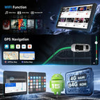 4G+64G Android Stereo for Toyota Yaris 2012-2017 9 Inch IPS Touch Screen Head Unit with Wireless Carplay Android Auto GPS WiFi DSP Bluetooth FM RDS Backup Camera