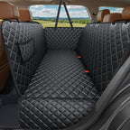 900D Heavy Duty Scratch Proof Dog Car Seat Cover for Pets 100% Waterproof Seat Cover Hammock Nonslip Durable Soft Back Seat Covers for Cars and SUVs
