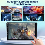5Ghz WiFi 8 Core 6G+128G Android 15 Radio for Toyota Corolla EX 2005-2012 wCar Stereo with Wireless Carplay Android Auto,5.0 Bluetooth,Build-in EQ,9inch IPS Touchscreen,GPS,FM/RDS Backup Camera MIC