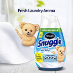Snuggle Solid Gel Air Freshener, Linen Escape Scent, 7 Oz, 12 Count