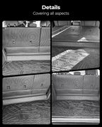 3W Ford Bronco Back Seat Cover Custom Fit for 2021-2025 2026 Bronco 4 Door All Weather Fit for Floor Liner Backrest Mats Full Set Ford Bronco Accessories