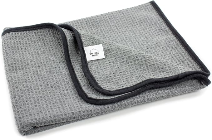 Auto 879-2 Professional Microfiber Waffle Drying Towel, 25 in. x 36 in, 2-Pack