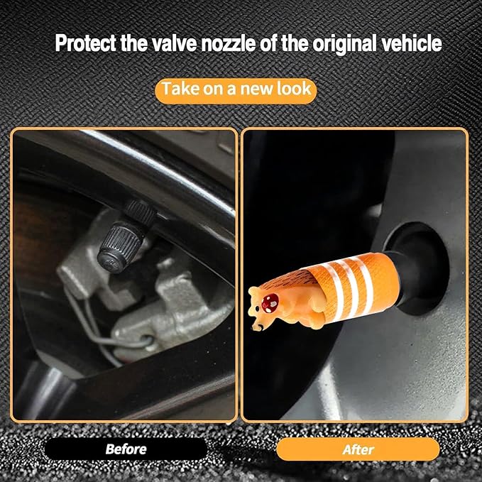 4Pack Dragon Tire Valve Stem Caps Cute 3D Resin Animal Car Accessories Decor,Universal Tire Air Caps for Car,SUV,Bike,Motorcycle,Bicycle,Perfect Dragon Gifts for Women Men Dragons Lover