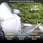 3-Pack Snow Foam Car Wash Soap & Cleaner Concentrate, Multi-Scent, 1 Quart Per Bottle - Automotive Vehicle Cleaning Solution for Vinyl, Aluminum, Wood, & Brick Surfaces, SPX-AW3Q