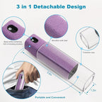 6 Pack Screen Cleaner 3-in-1 Touchscreen Mist Cleaner Spray and Microfiber Cloth Built-in Cleaning Solution Portable Reusable Fingerprint-Proof Spray Bottle for Phone Laptop iPad TV Monitor Car Screen