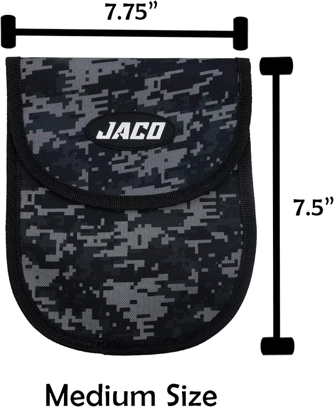 JACO Utility Tool Pouch | Multi-Purpose Storage Pouch for Tire Gauges, Tools, & Accessories (Digital Camo)
