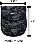 JACO Utility Tool Pouch | Multi-Purpose Storage Pouch for Tire Gauges, Tools, & Accessories (Digital Camo)