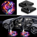 2PCS Owl Car Door Lights Projector, Magnetic Logo Projector Door Lights, Wireless LED Welcome Puddle Light, Owl Car Accessories Decor, Owls Gifts for Women Men, Fit All Vehicles Motorcycle