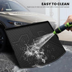 Cargo Trunk Mat with Backrest Mats for Mazda CX5 2025 2024 2023 2022 2021 2020 2019 2018 2017 All Weather TPE Rear Cargo Liner Custom Fit Waterproof CX 5 Seat Back Mat Accessories, Black
