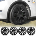 Wheel Cover for Tesla Model Y(2020-2024) 4PCS Hubcaps for Tesla Wheel Cover Model Y(2020-2024) 20inch Rim Full Cover Hubcaps Accessories (Cyclon Style, 20 inch)