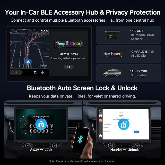 Wireless CarPlay&Android Auto Adapter Magic AI Box with 4G LTE | 8GB+128GB, GPS, Full Android OS, Gemini 3.0, Compatible with Wired Factory CarPlay&Android Auto, Support for YouTube/Netflix