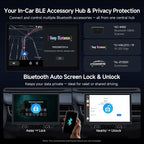 Wireless CarPlay&Android Auto Adapter Magic AI Box with 4G LTE | 8GB+128GB, GPS, Full Android OS, Gemini 3.0, Compatible with Wired Factory CarPlay&Android Auto, Support for YouTube/Netflix