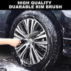 12Pcs Wheel Brush Kit for Cleaning Wheel and Tire, Wheel and Rim Brush, Car Detailing Brushes, Tire Brush, Bendable & Durable Car Wheel Rim Cleaner Brush Set,Car Detailing Cleaning Brush Supplies Kit