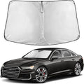 Windshield Sunshade Compatible for Audi S6 1995-2023 2024 2025, Sun Visor for Front Windshield & Window Sun Shade Cover, UV Heat Blocker & Protector, Car Accessories