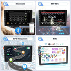 2G+64G Android Car Stereo for Hyundai Elantra 2011 2012 2013 Radio with Wireless Apple Carplay Android Auto Bluetooth 9 inch Touchscreen with GPS Navigation WiFi HiFi FM RDS Backup Camera MIC