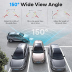 Backup Camera Ease Install for Car - USB Plug and Play, HD 1080P Rear View Camera Kit, Waterproof, Night Vision for Cars, Truck, SUV, Van, Camper