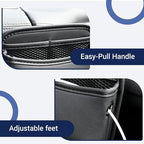 Car Side Phone Pocket Organizer, PU Leather Car Console Organizer Pocket, Multifunctional Console Side Organizer Bag Suitable for Storing Mobile Phones Keys and Wallets