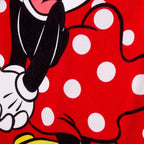 Store Official Minnie Mouse Beach Towel with Minnie Screen Art on Topside - Measures 29" x 58" - Soft & Absorbent for Pool or Beach - Bath Towels for Kids Who Love