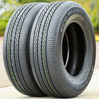 Eco Plush All-Season Passenger Car Touring Radial Tire-205/65R15 205/65/15 205/65-15 94V Load Range SL 4-Ply BSW Black Side Wall UTQG 400AA