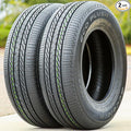 Set of 2 (TWO) Eco Plush All-Season Passenger Car Touring Radial Tires-205/70R15 205/70/15 205/70-15 96H Load Range SL 4-Ply BSW Black Side Wall UTQG 400AA