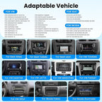 Car Stereo for Volkswagen VW Jetta Passat Golf Beetle Polo Caddy Tiguan Touran for SEAT for Skoda, 7 Inch IPS Touch Screen Wireless CarPlay & Android Auto, FM/AM/RDS Radio, EQ, SWC, Camera