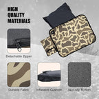 Portable Heated Seat Cushion,Heated Stadium Seats for Bleachers(Camo Green) | Waterproof Heated Seat Pad Great for Outdoor Sports,Camping,Fishing(No Power Bank)