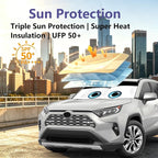 Windshield Sun Shade for Toyota RAV4 2019-2022 2023 2024 2025 2026 Accessories Car Shades Front Windshield Sunshades UV Heat Protector (Toyota RAV4)
