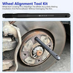 ZKTOOL Wheel Alignment Pin,Wheel Fixing BoltsBlack Wheel Hanger Alignment Pin Guide Tool,Wheel Lug Bolt Automotive Mechanic Tool,Tool for Changing Tires on Cars with Lug Bolts (2PC M12×1.5)…