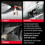 Griot's Garage BOSS Foaming Surface Wash for Car Cleaning and Detailing, Compatible with the BOSS Foam Cannon Auto-Mix System, 35oz
