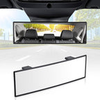 Interior Rearview Mirrors, 10 Inch Universal Panoramic Car Rear View Mirror Accessories, Wide Angle Reduce Blind Spot Effectively for Car, Jeep, Truck, Motorcycle, Tractor, ARB, ATV, SUV, RV