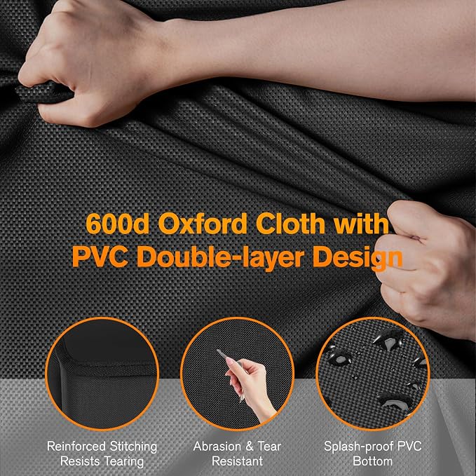 Trunk Organizer for SUV, Car Organizer with 10 Pockets Large Capacity & 3 Adjustable Straps for Easy Installation, Hanging Car Storage Universal Fit for Sedans, SUVs, MPVs, Trucks, 43.3 x 18.9in