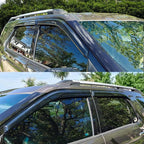 Window Visors Rain Guards for Ford Explorer 2011-2019 Window Deflectors | Vent Deflector, Vent Visor, Sun Shades, Window Shields, Car Accessories, Dark Smoke