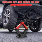 Portable Car Jack Kit 3 Ton, Heavy Duty Scissor Jack for Car, Spair Tire Changing kit with Lug Wrench, Emergency Kit for Car SUV MPV