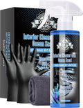 Car Cleaner Interior, Leather Cleaner Upholstery Interior Ceaning Kit Carpet Dashboard Shiny Car Stuff for Vinyl,Plastic,Fabric,Carpet & More,Ocean Scent