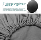 Car Steering Wheel Cover Sun Shade, Thickened Soft Waterproof Steering Wheel Sun Block Protector, All-Inclusive Design Auto Steering Shield Accessories for Most Cars, Trucks, SUVs (Black)