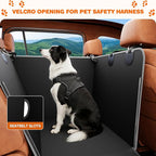 Half Dog Car Seat Cover for Back Seat - Waterproof Dog Half Hammock for Cars,Scratchproof Pet Backseat Protector,Perdurable,Non-Slip Booster Seat for Small,Medium and Large Dogs