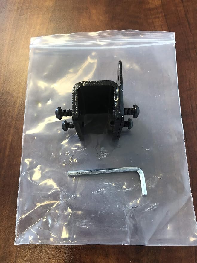 Deluxe Rear View Mirror for Forklifts, Fits 3/16" - 1" Roll Cage, Toyota, Hyster, Yale, etc.
