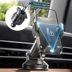 for iPhone 17 Car Phone Holder Mount, 2-in-1 Suction Cup Phone Mount for Car Dashboard Windshield and Air Vent Cell Phone Holder, Truck Phone Holder for iPhone 16 Pro Max Air 15 14 13 Plus Mini