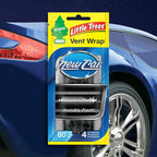 Car Air Freshener | Vent Wrap Provides Long Lasting Scent, Invisibly Fresh | New Car Scent, 16 Air Fresheners