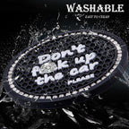 2PCS Bling Crystal Rhinestone Cup Holder Coaster – 2.75 Inch Anti-Slip Auto Insert Cup Coaster – Sparkling Interior Decor Accessories for Cars & Vehicles (Black & White)