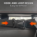 Smouatou Dog Car Seat Cover for Back Seat, Sturdy Backseat Extender for Dogs,New Scratch Resistant, Anti Slip Portable Dog Hammock,Suitable for Cars and SUVs,Car Travel Pet Bed (S)