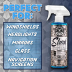 CLD300 Streak Free Glass & Window Cleaner (Works on Glass, Windows, Mirrors, Navigation Screens & More; Car, Truck, SUV and Home Use), Ammonia Free & Safe on Tinted Windows, 128 fl oz