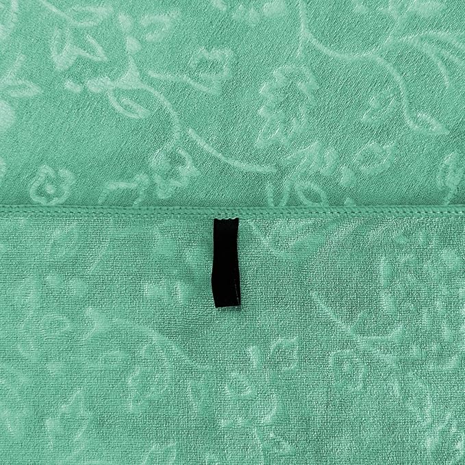 Microfiber Bath Towels, Oversized Bathroom Towel 2 Pack 40" x 80", Super Absorbent and Fast Drying, Soft Large Microfiber Bath Sheet for Beach, Sport, Fitness, Yoga, Green