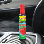 Car Air Freshener | Spray Provides a Long-Lasting Scent for Auto or Home | On-the-go Freshness | Strawberry, 6 Air Fresheners