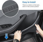Door Side Organizer for Tesla Model 3 2026, Upgraded Soft Silicone Door Protector Slot Pockets Storage Box for Tesla Model 3 Highland 2024-2026, Black-4PCS
