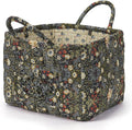 Floral Fabric Storage Basket Car Interior Storage Basket Underwear Sundries Laundry Baskets Supplies Home Organizer Bag (style 5)