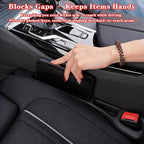 Car Seat Gap Filler Organizer of 2, 2 in 1 Car Gap Filler(Red) | Universal Gap Filler with Storage Pockets, No Drop Seat Guard for Phones Keys Cards,Car Accessories for Most Cars Trucks SUVs